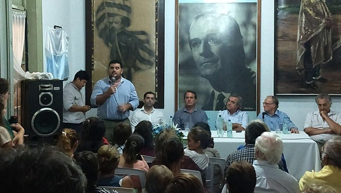 Estuvimos con el equipo de Larrañaga en Paysandú
