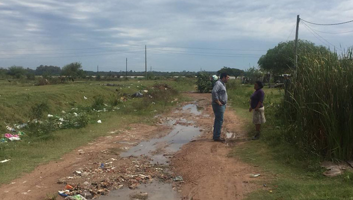 Estuvimos en los barrios Purificación 3 y Curupí