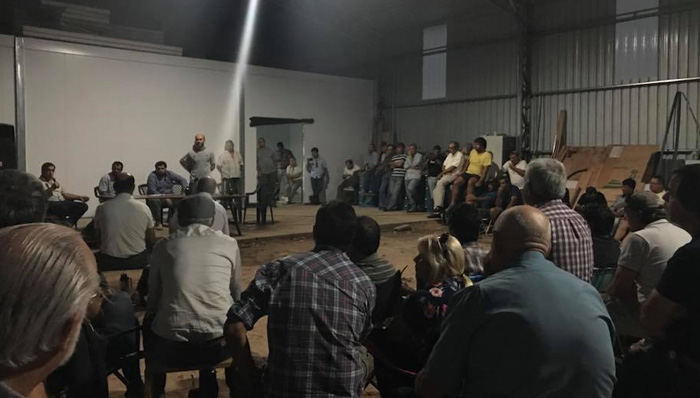 Participamos de una asamblea de productores apícolas