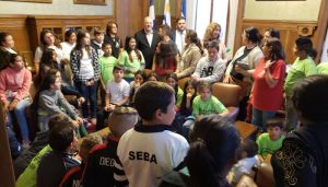 Estudiantes de la Ela. 71 visitaron el Parlamento