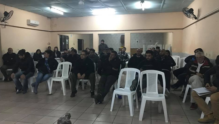Intercambio de ideas con el Sindicato de Paycueros