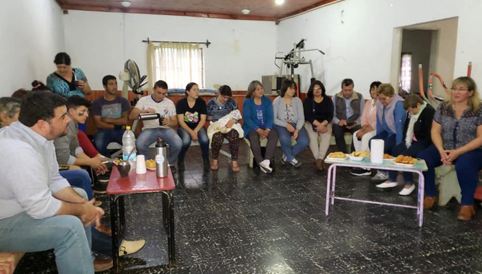 Nos reunimos con los vecinos de Piedras Coloradas
