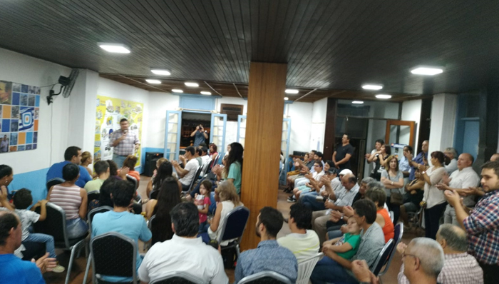 Asamblea y presentación de jingle previo a la visita de Jorge Larrañaga del 8 y 9 de marzo