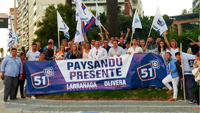 Presentes en el Lanzamiento de Campaña de Jorge Larrañaga