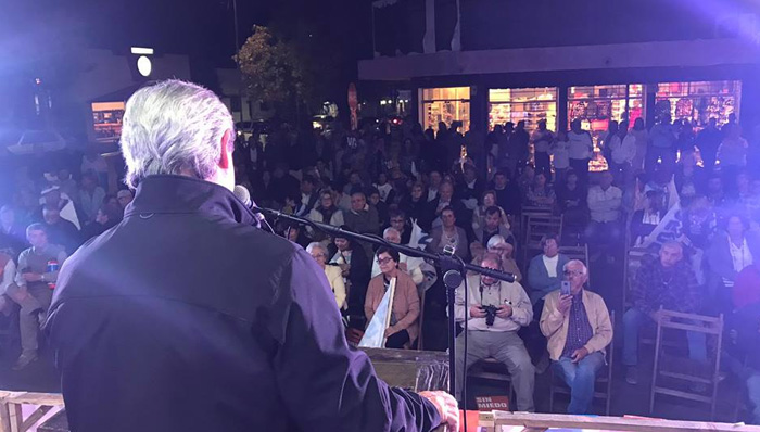 En Young con Jorge Larañaga y Omar Lafluf