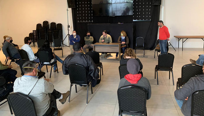 El diputado Olivera se reunió con empresarios que trabajan entorno a eventos sociales