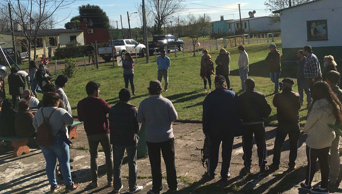 Olivera recogió inquietudes de vecinos del Municipio de Guichón