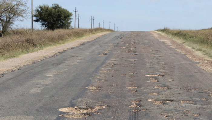"La vialidad urbana y rural es el principal problema que debe resolver la Intendencia", indicó Olivera
