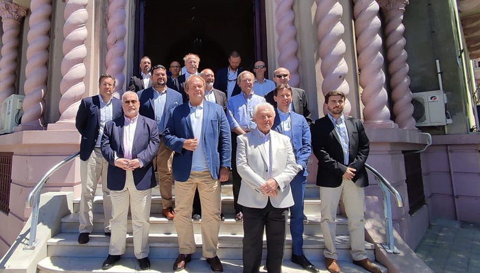 Recibimos a embajadores de la Unión Europea y llevamos adelante una intensa agenda
