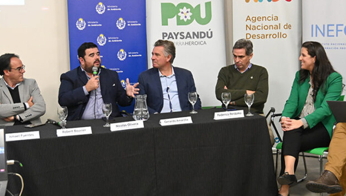 Presentaron en Paysandú la segunda fase del “Proyecto Interior” de Economía Circular